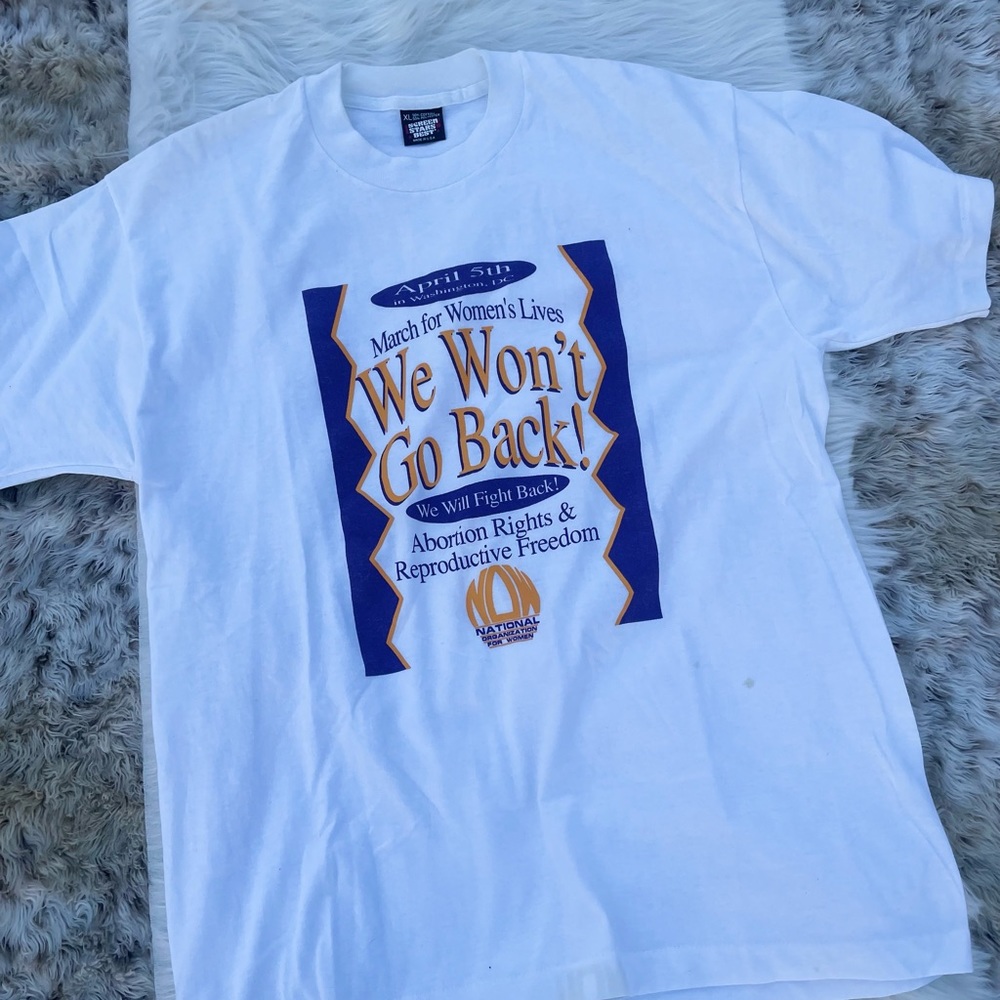 Vintage abortion women’s rights shirt